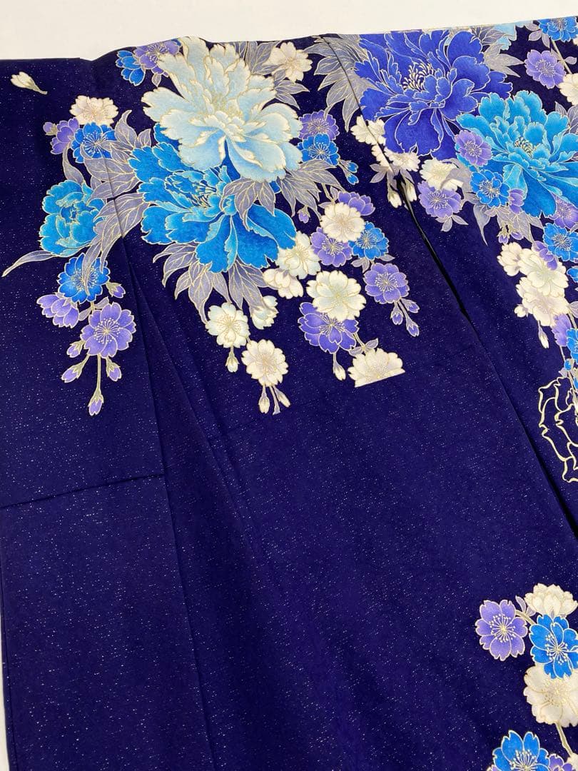 振袖 豪華 金駒 銀駒 金彩 銀通し身丈168cm 撥水加工済