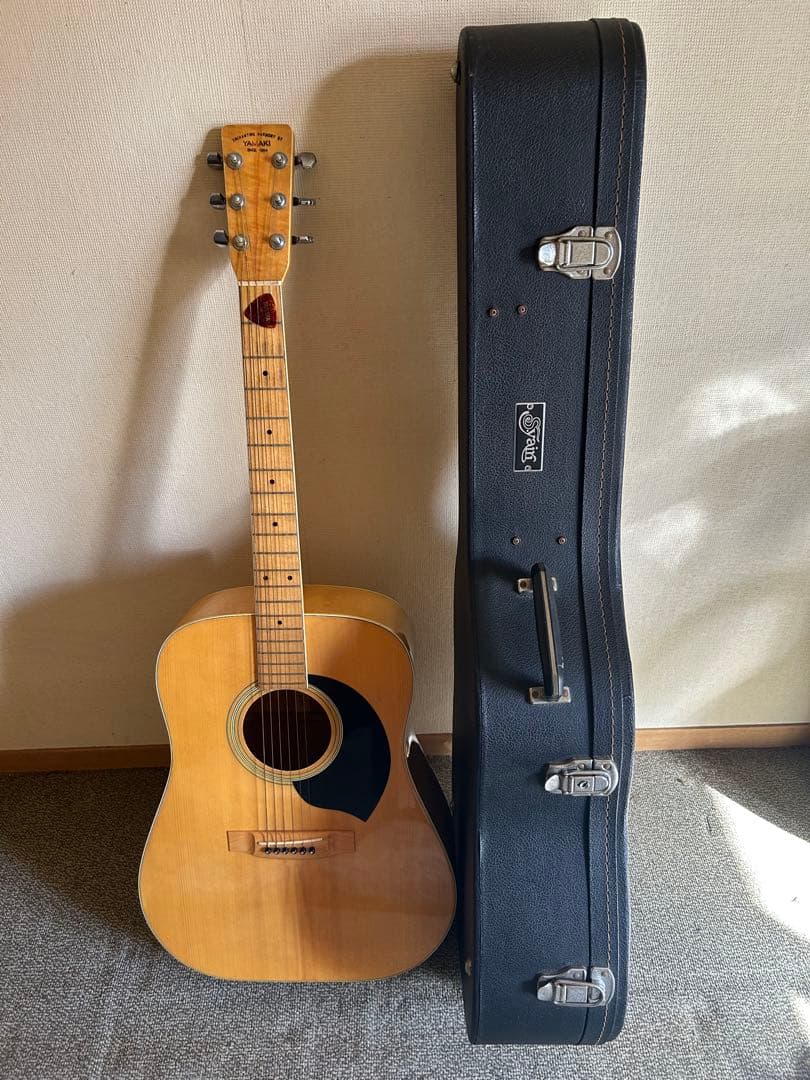 希少レア　ＹＡＭＡＫＩ1954 W300 アコギ　ヤイリハードギターケース付