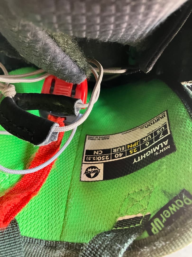 バートン　ALMIGHTY　25センチ