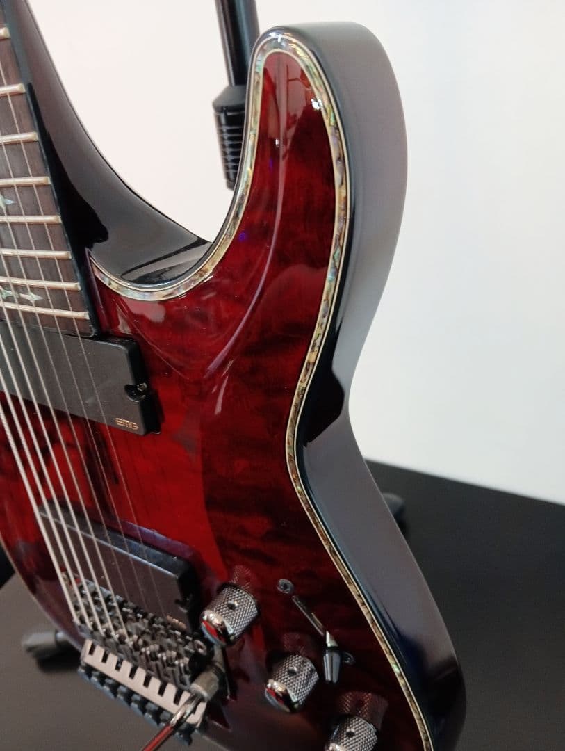 希少schecter diamondseries8弦ギター HELLRAISER