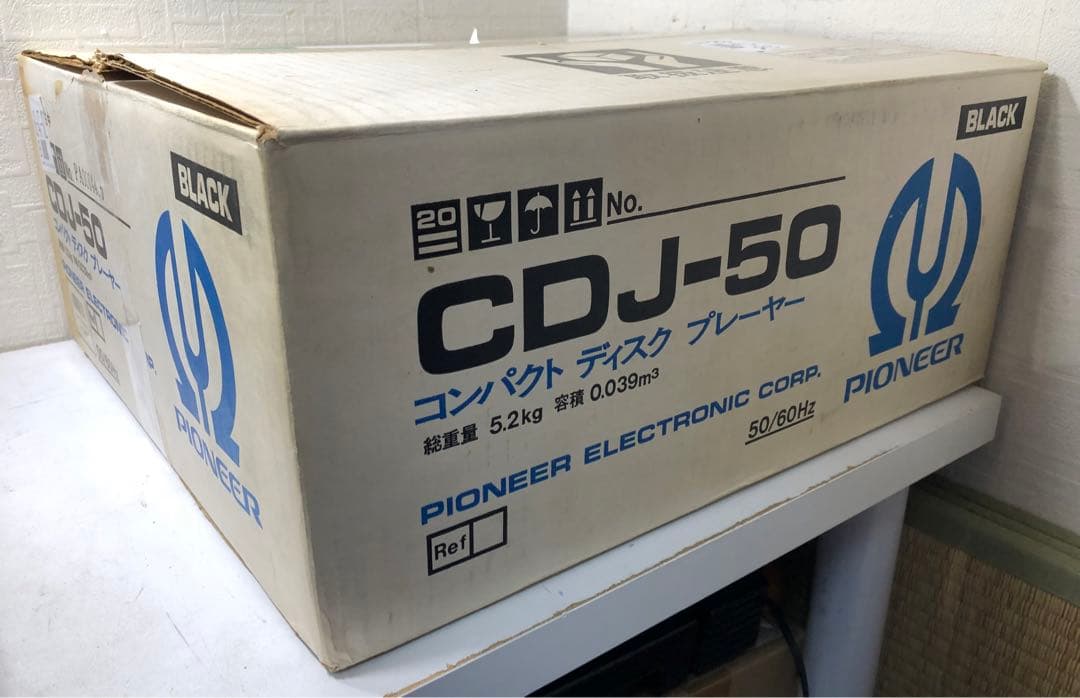 pioneer dj パイオニア　CDJ-50 レンズメンテナンス　元箱付属