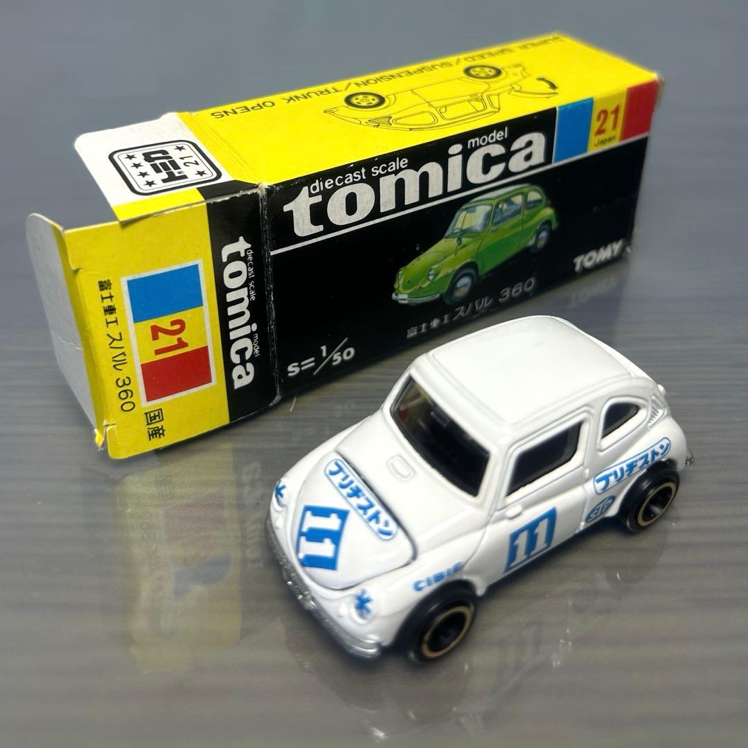 トミカ スバル360 No21 黒箱 てんとう虫フェア 特注　ブリヂストン