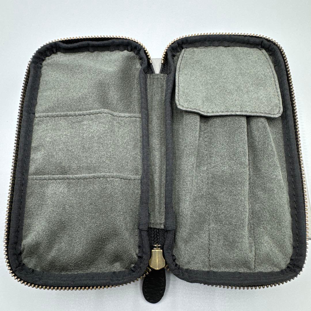 【新品未使用】&Liebe ジップペンケース ブラック アンドリーベ