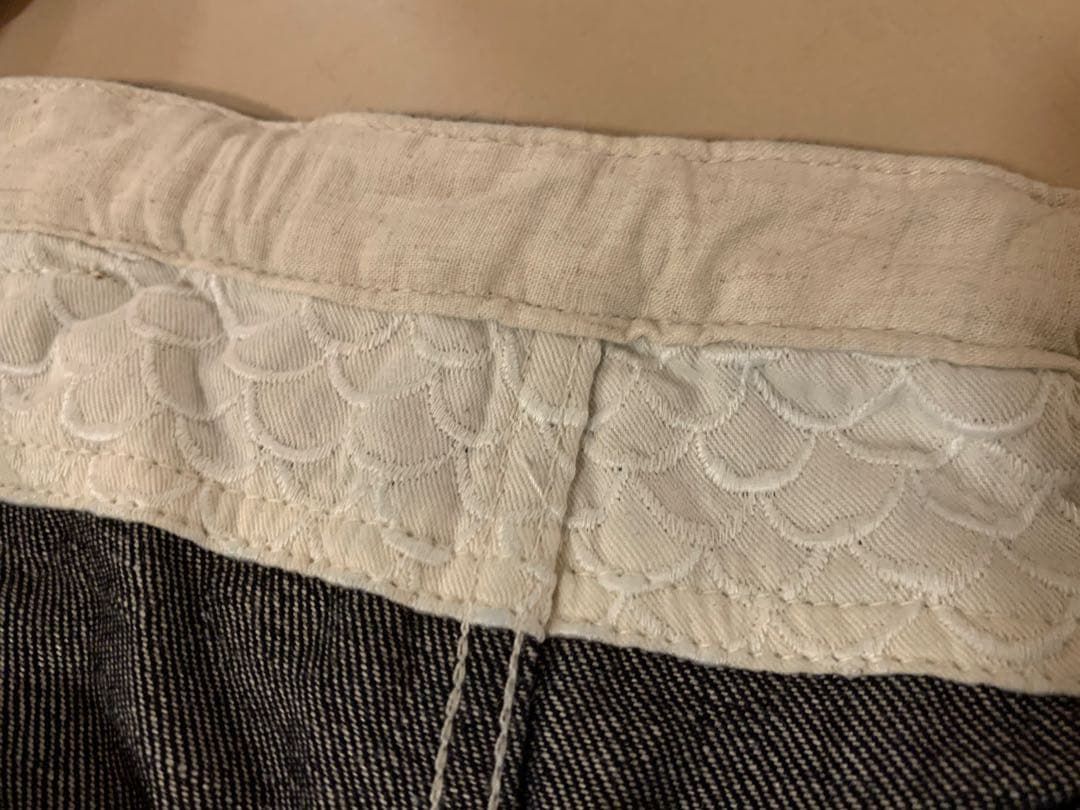 【未使用】ミナペルホネン　キッズ　alwaysデニムパンツ110