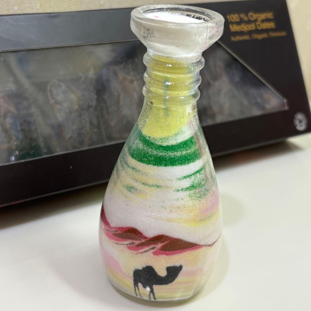 ヨルダン館　サンドアートとオーガニックデーツ2個セット