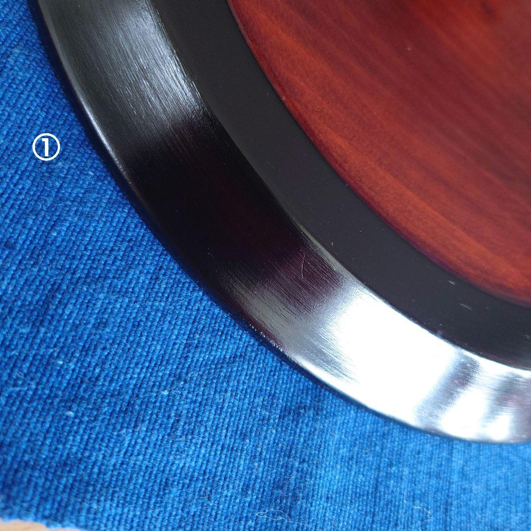 流れ小付丸盆象谷塗　仁田デザイン事務所　仁田貴夫　漆器プロジェクト　生活漆器