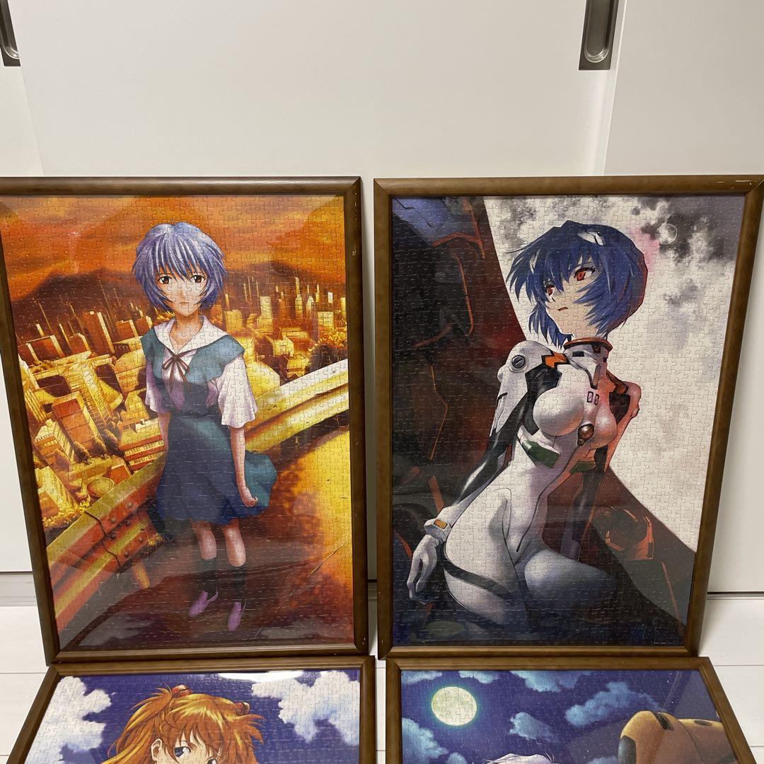 エヴァンゲリオン　パズル　完成品　4つセット