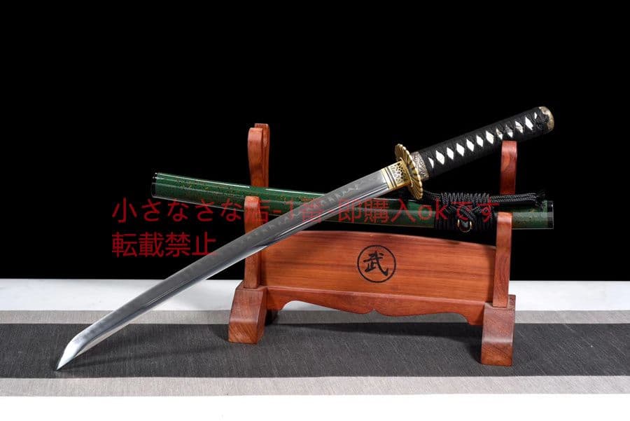 『青い鱗』古兵器 武具　刀装具　日本刀　模造刀 居合刀 御物 太刀 無銘 小烏丸