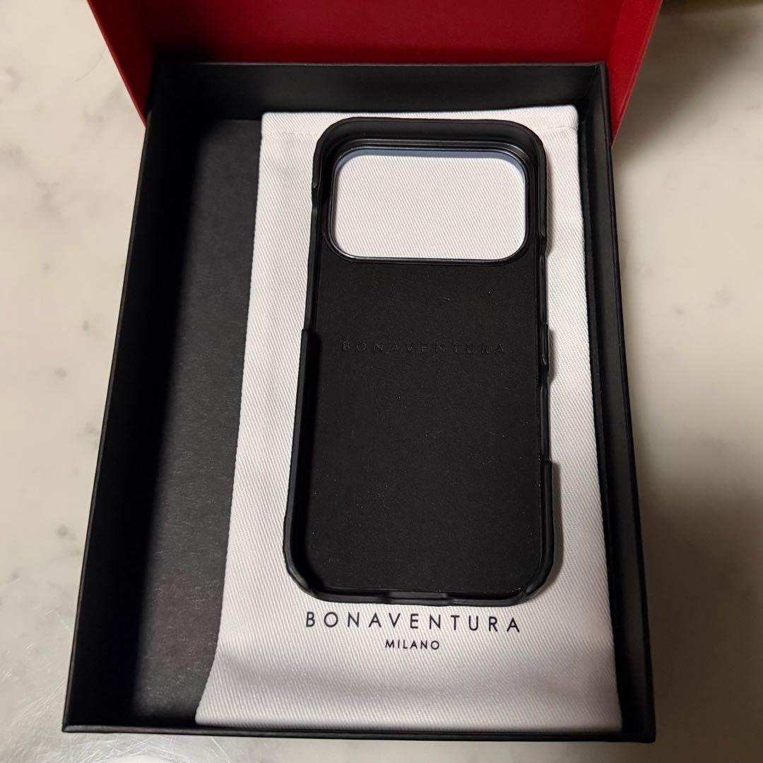 ボナベンチュラ iPhone 17 Pro バックカバーケース ノービレレザー