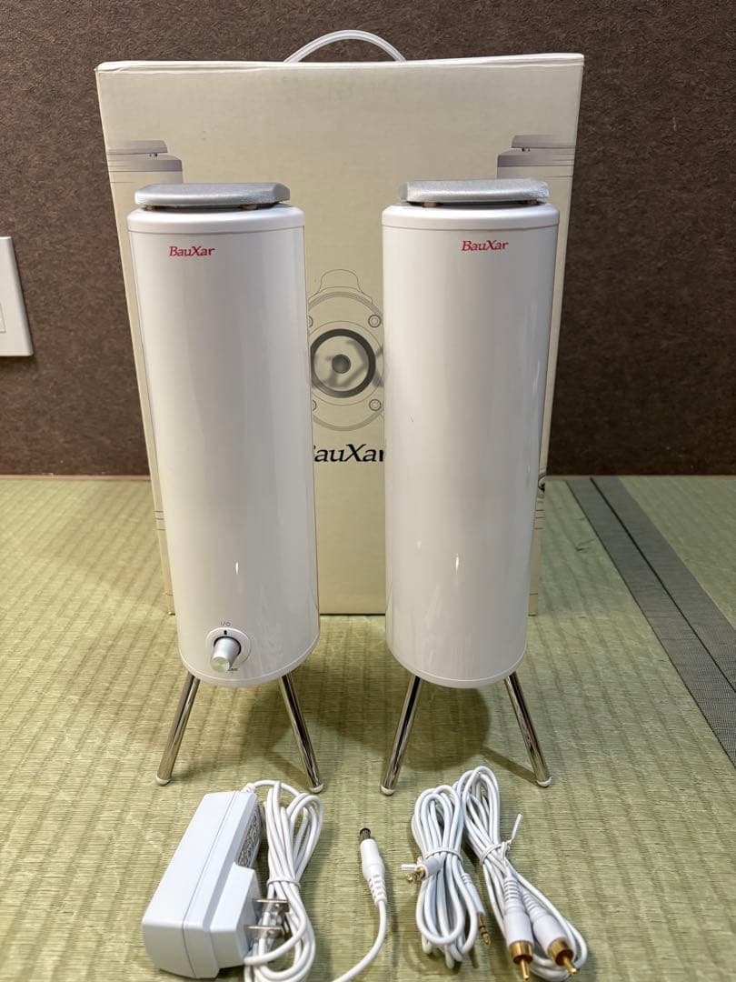 BauXar ホワイト スピーカー 本体