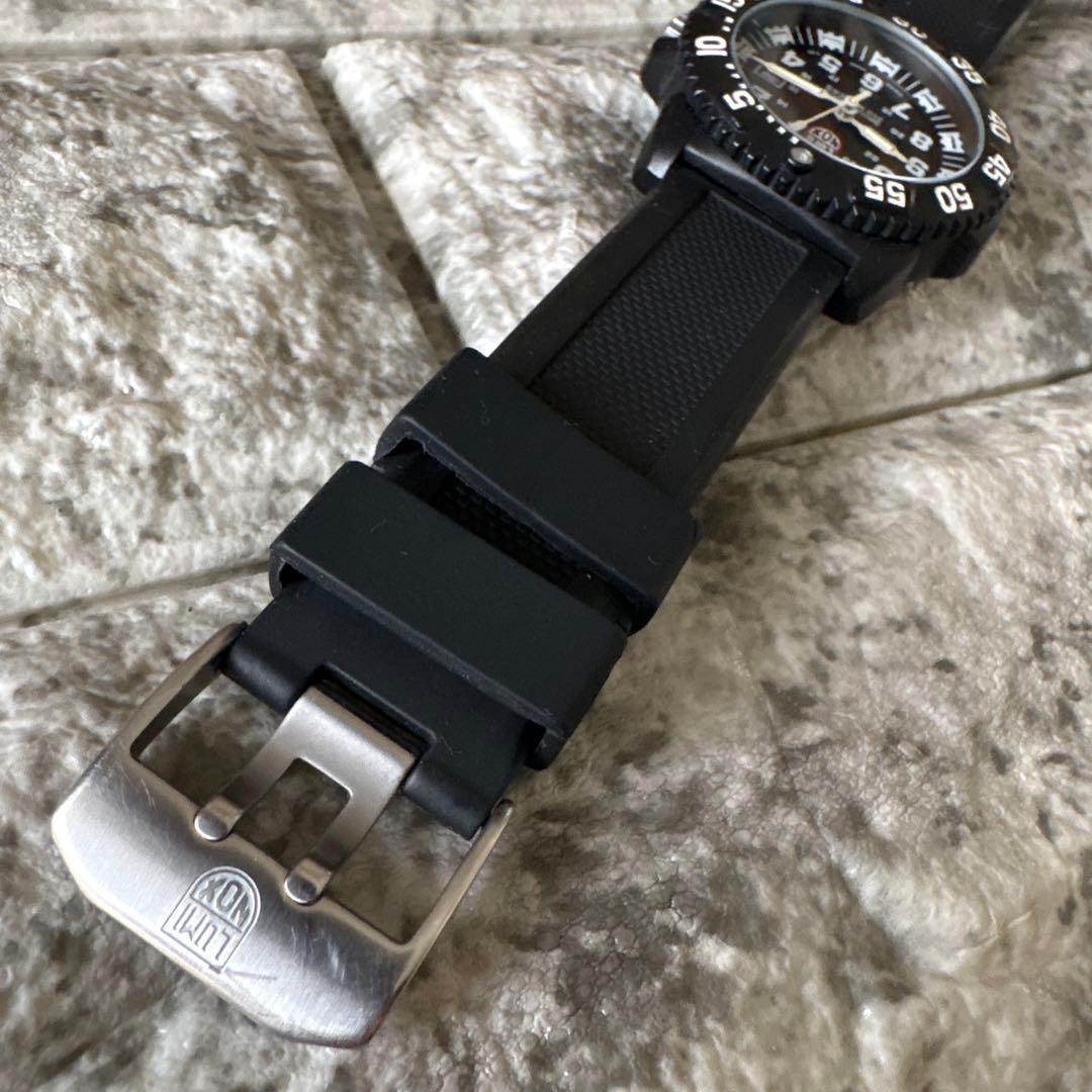 ルミノックス3051 カラーマーク　ホワイト文字盤　【正常動作品】