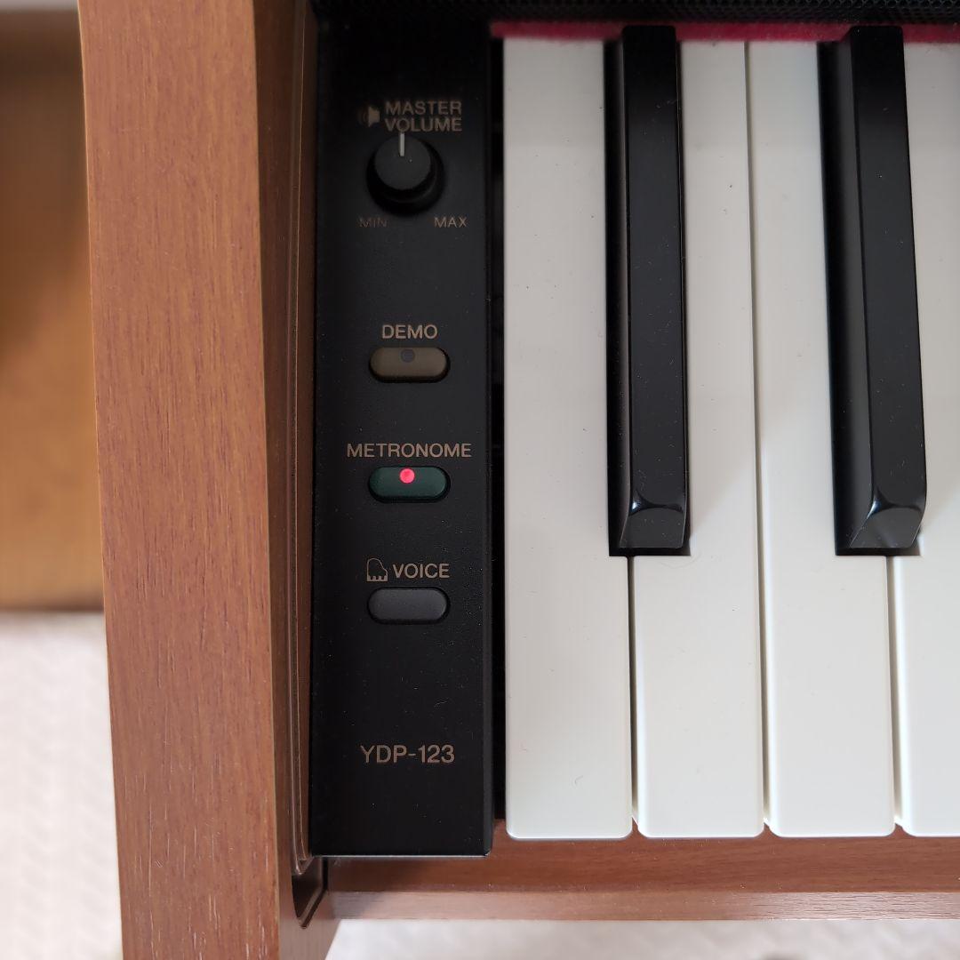 YDP-123 ブラウン電子ピアノ