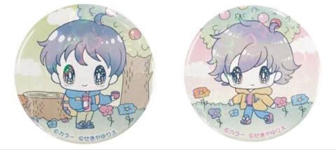 エヴァンゲリオン エヴァコロン 缶バッジ せきやゆりえ シンジ カヲル セット