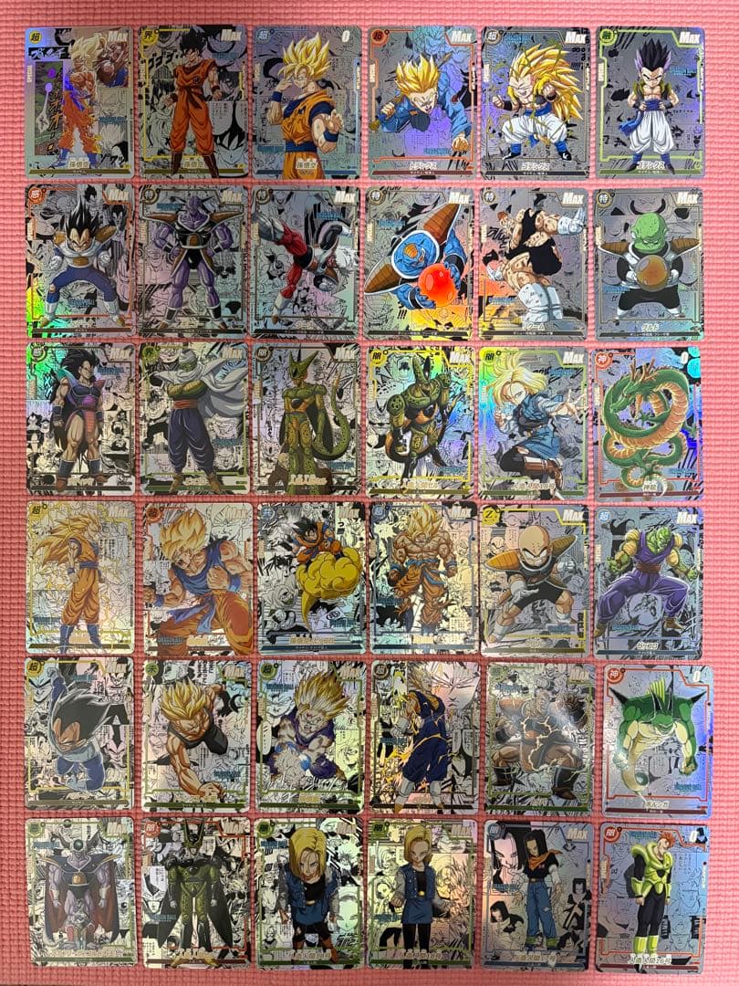 36枚　コミパラ③④ ドラゴンボール　キラカード