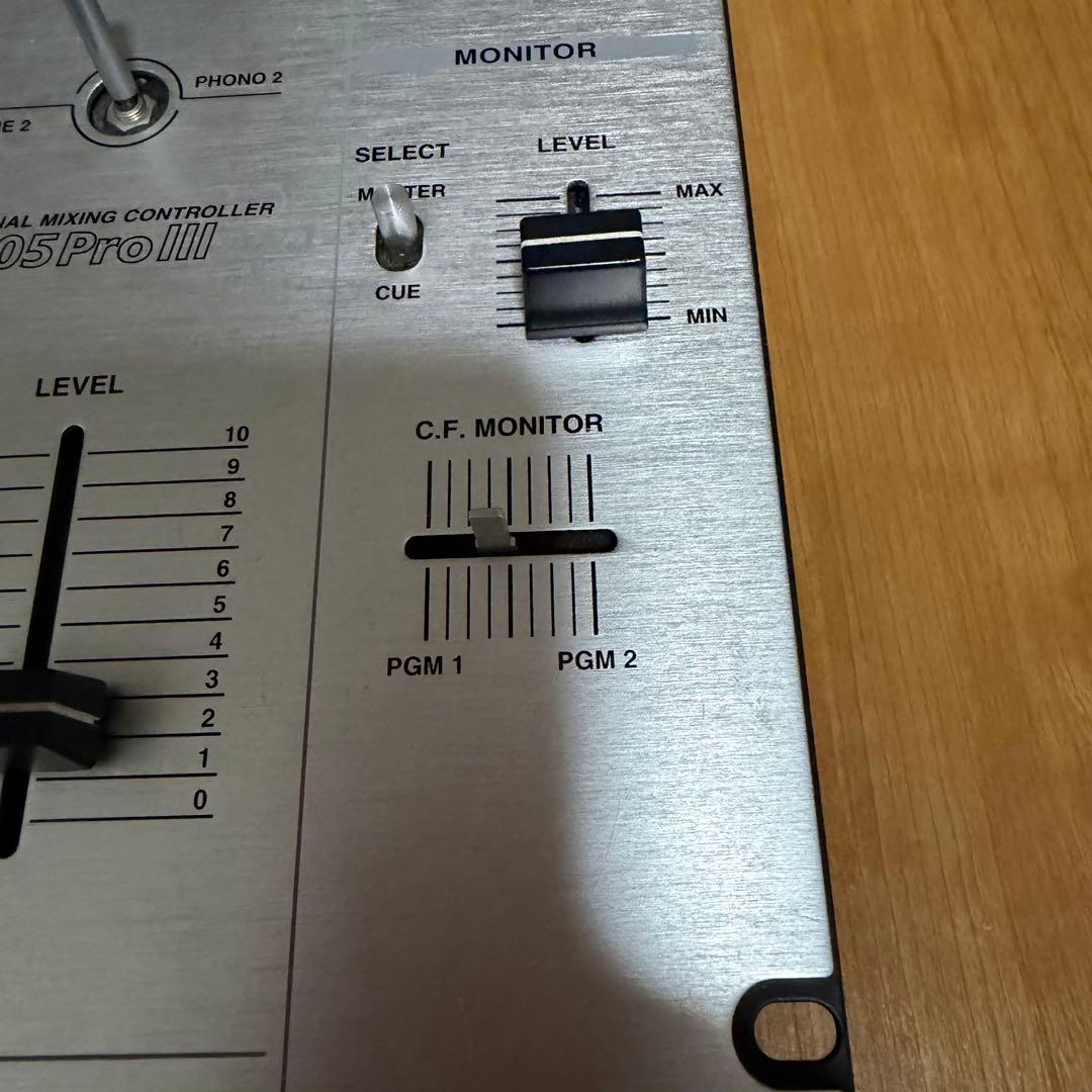 Vestax pmc-05 pro Ⅲ DJ ミキサー　純正アダプター付き