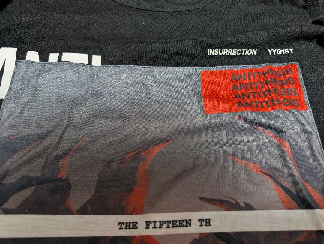 the GazettE 15周年 暴動区 愚鈍の桜 Tシャツ ガゼット