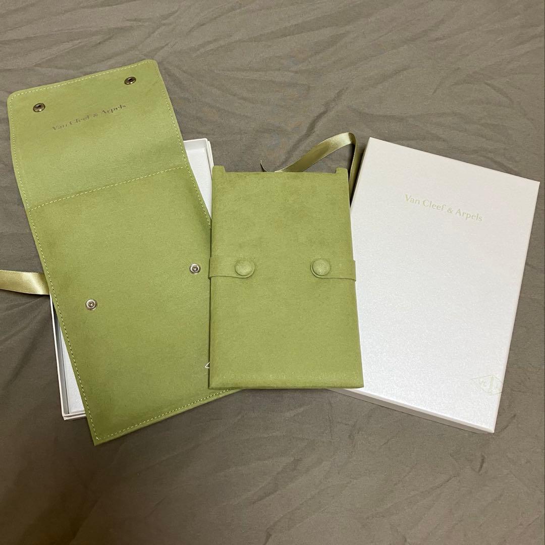ヴァンクリーフ&アーペル　ネックレス用　スエードポーチ