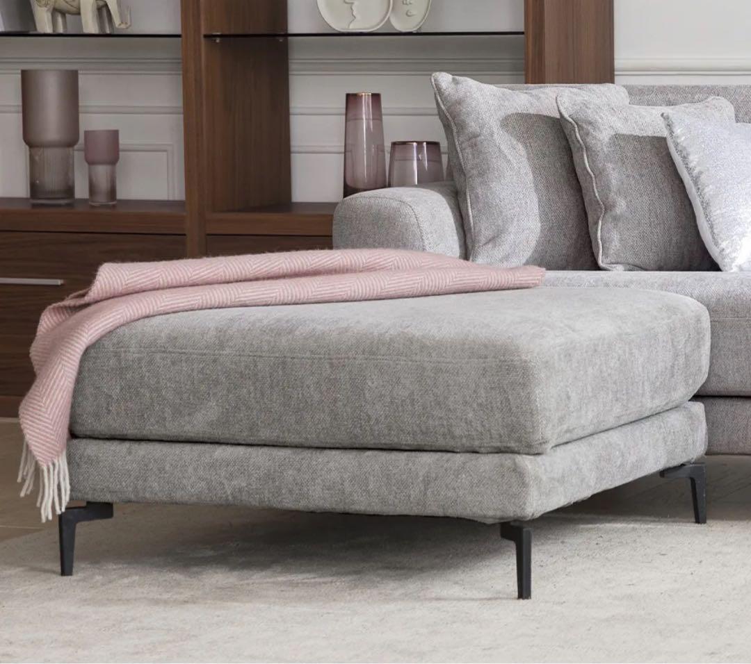 8割引！即決可) ARMONIA CIELO グレー オットマン