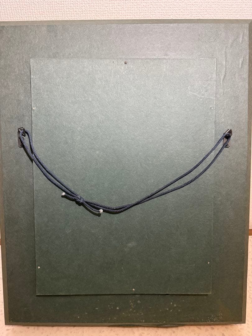 寺崎守【三色すみれ】　肉筆油彩画　直筆サインあり