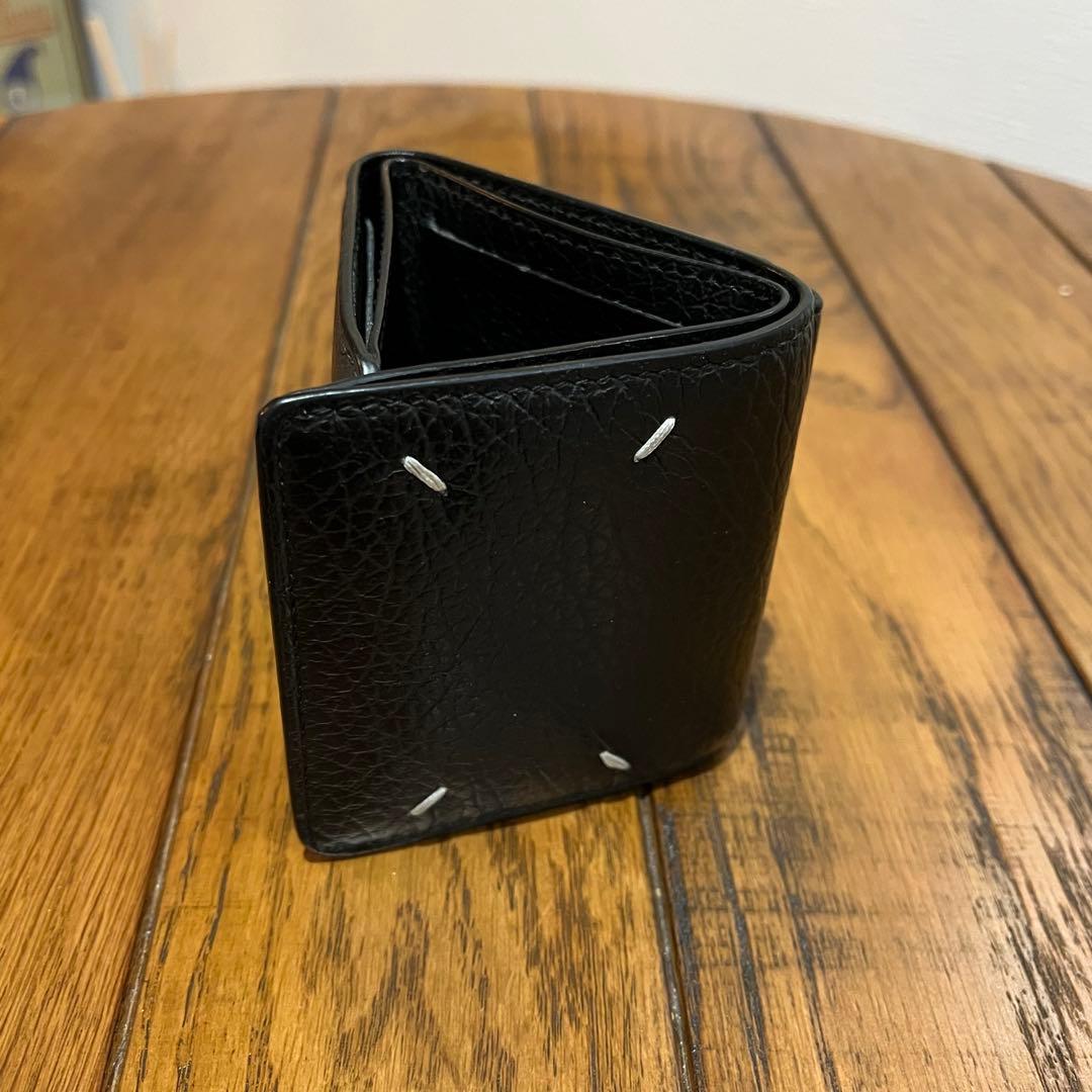 Maison Margiela トリフォールドウォレット　ブラック