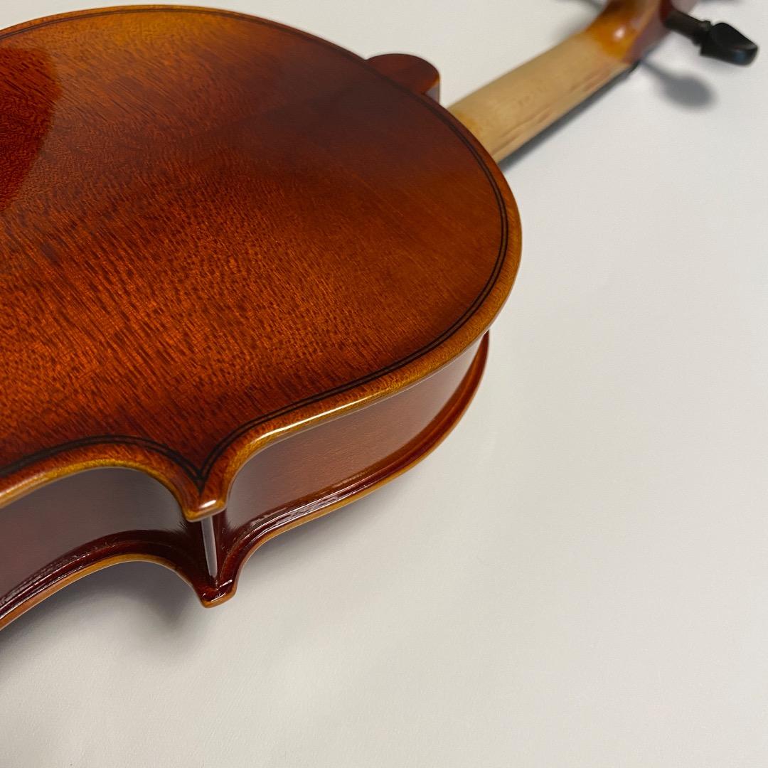 【まもなく完売】1/2サイズ・フレットバイオリンセット、日本製・初心者子供用