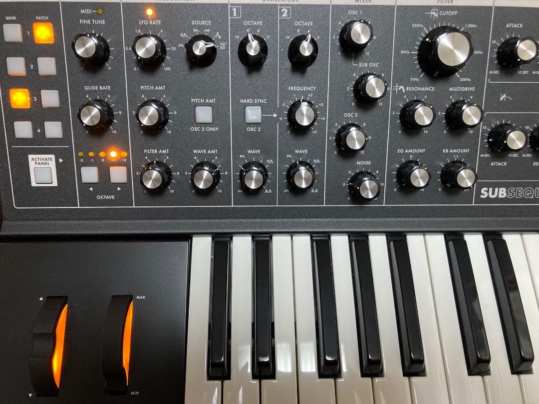 Moog subsequent 25 アナログシンセサイザー