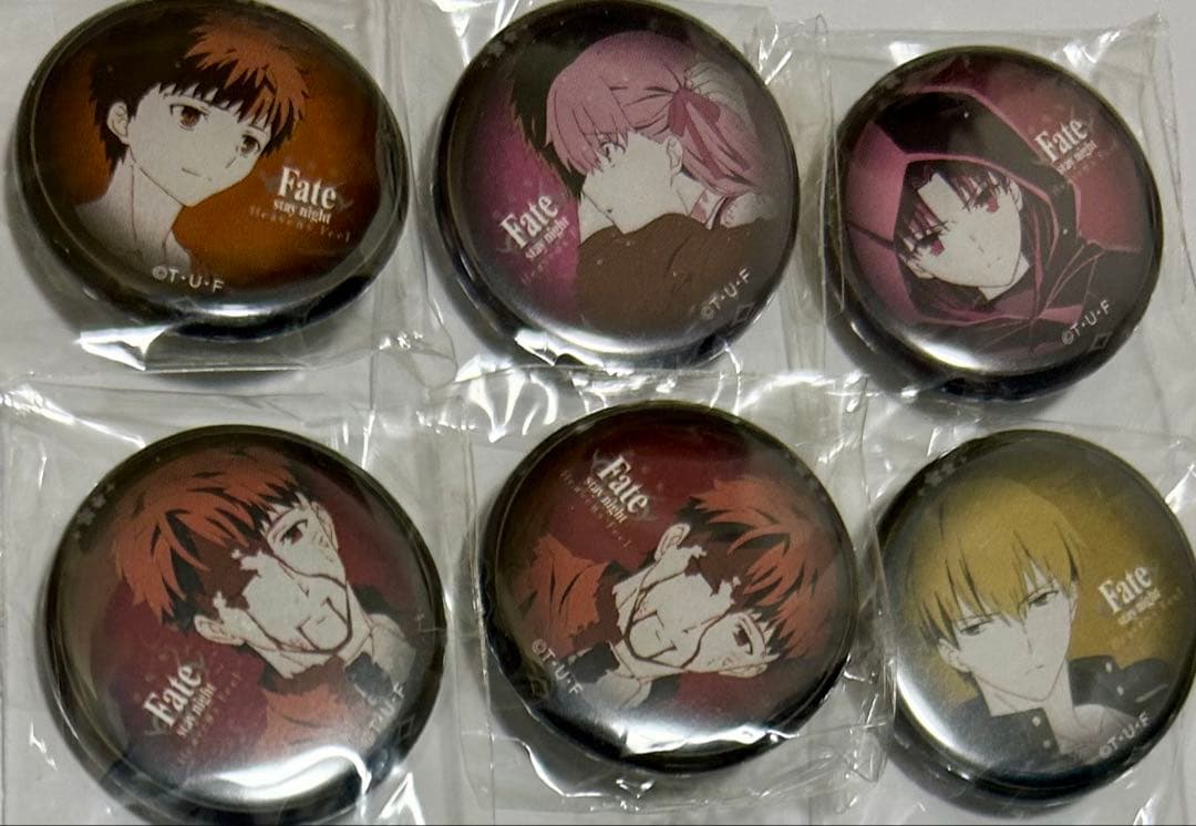 Fate/stay night ufotable DINING 缶バッジ　レア