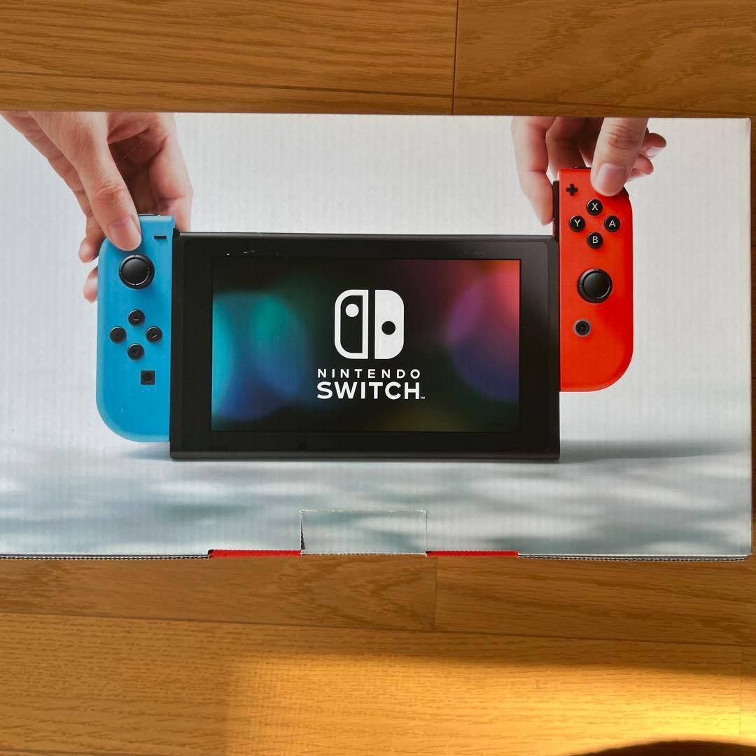 【完動品】Nintendo Switch 本体 青/赤