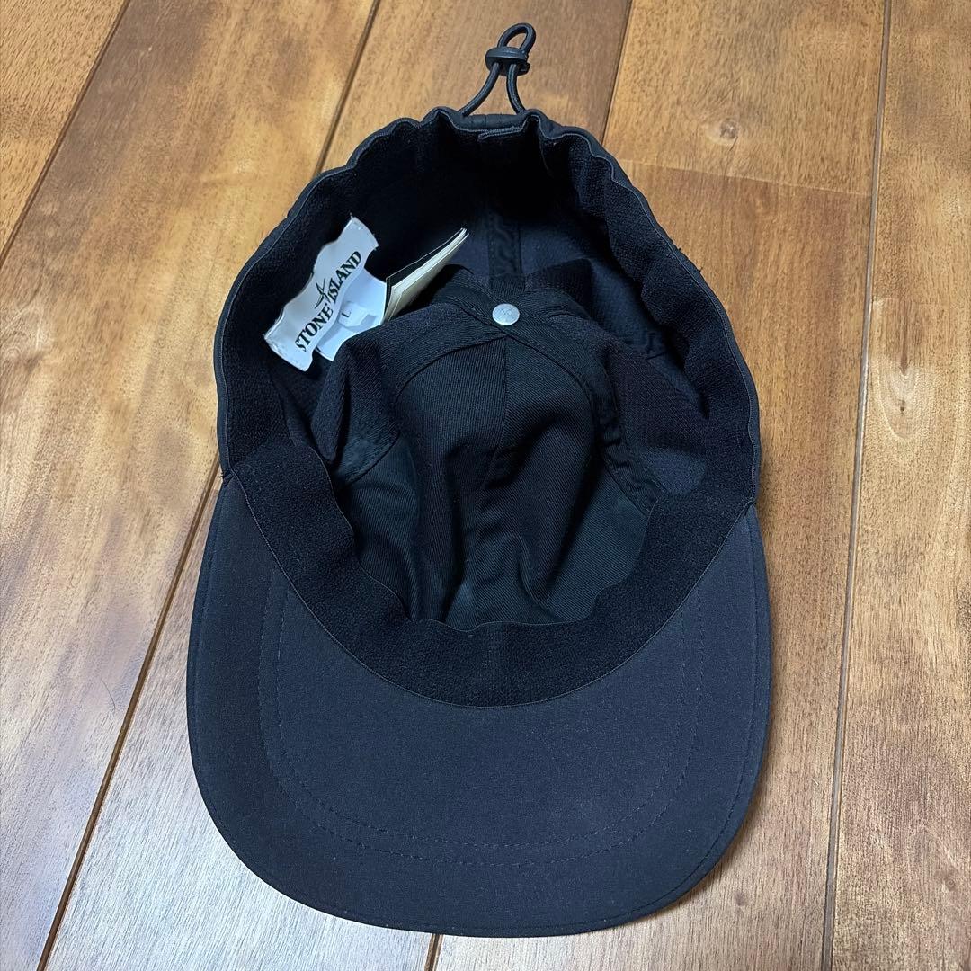 ストーンアイランドS.Iキャップ/L/BLK/メンズ 741599227
