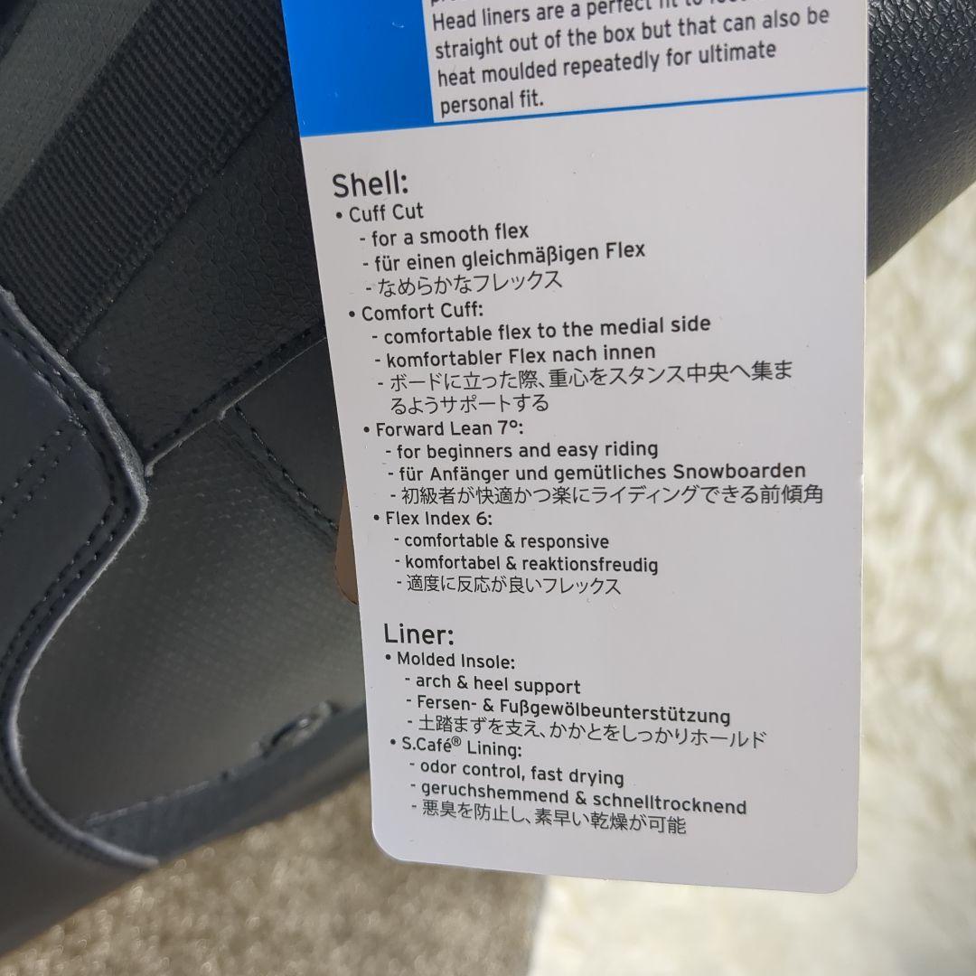 【タグ付き✨head✨28cm】スノー ボード スノボ ブーツ ブラック ボア