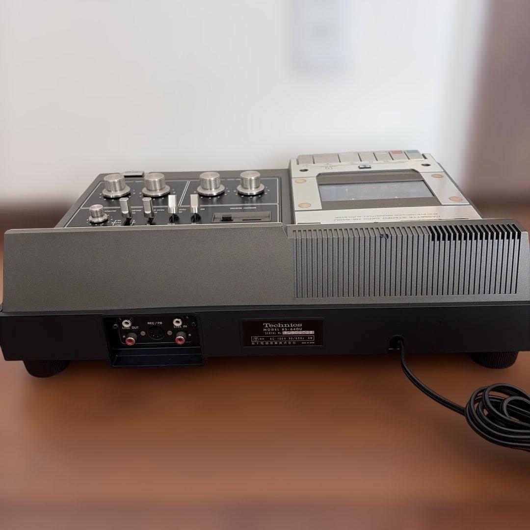Technics テクニクス RS-640U カセットステレオデッキ 稼働品