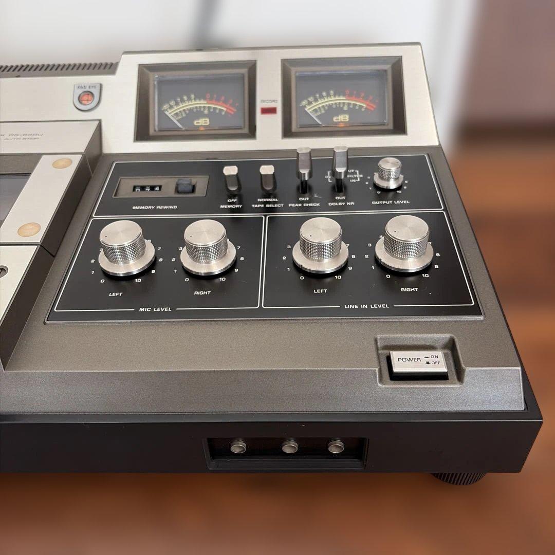 Technics テクニクス RS-640U カセットステレオデッキ 稼働品