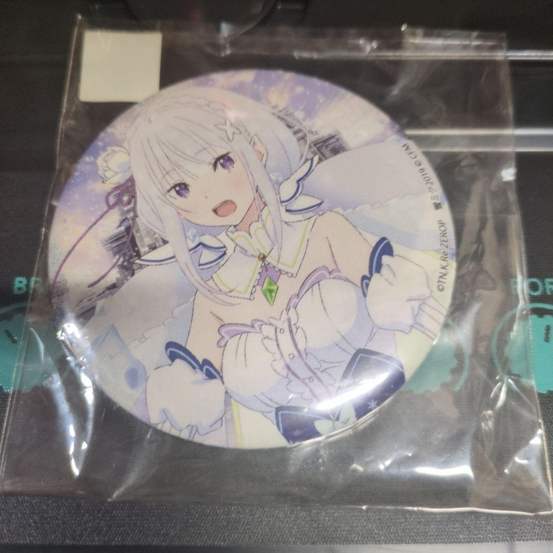 Re:ゼロから始める異世界生活 雪ミク2019 エミリア 缶バッジ