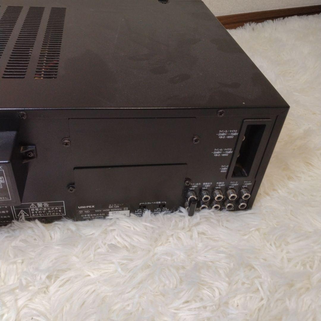 UNI-PEX　120W　卓上アンプ　PAアンプ　BX-120
