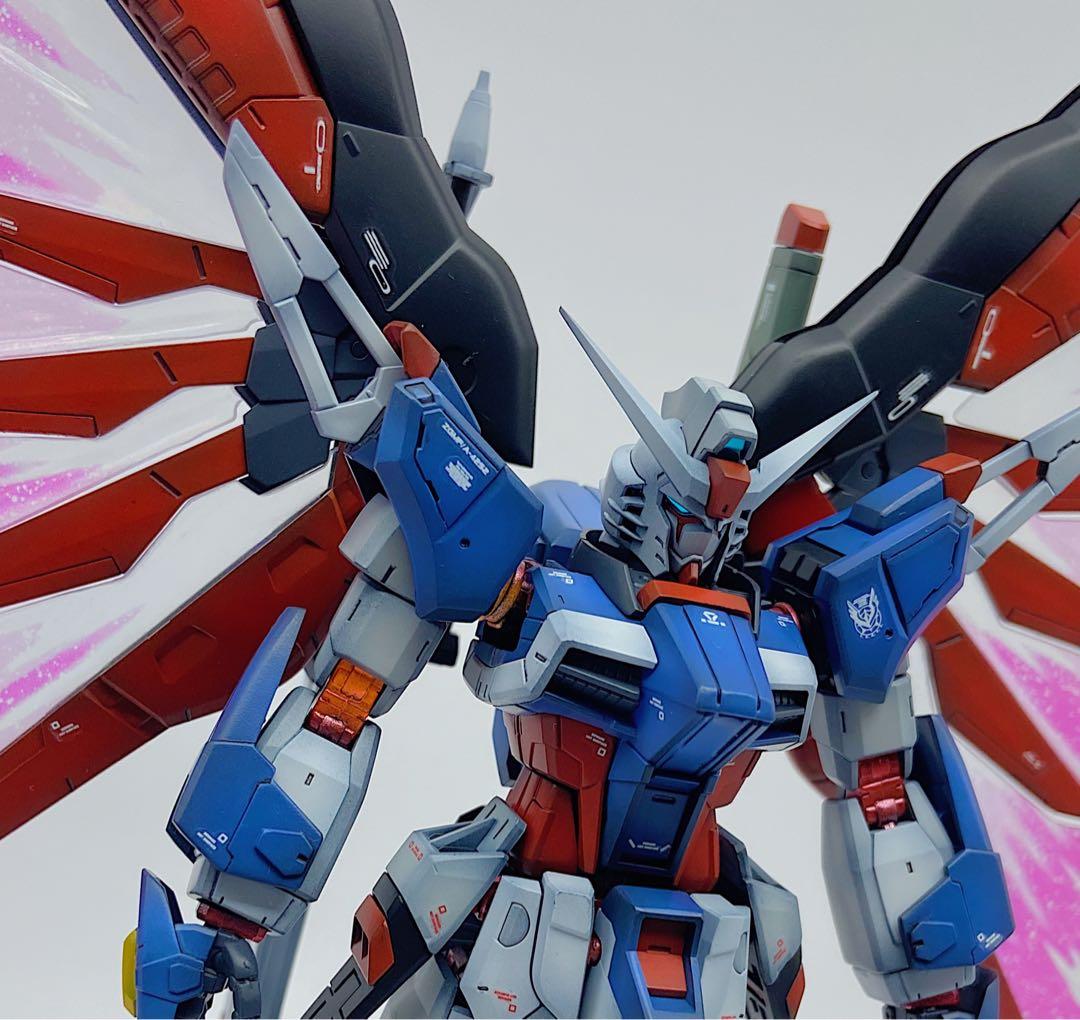 RGデスティニーガンダムSpecⅡ最終決戦イメージ 全塗装　“光の翼” セット