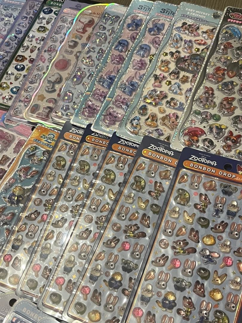 ボンボンドロップシール まとめ売り シール　100点