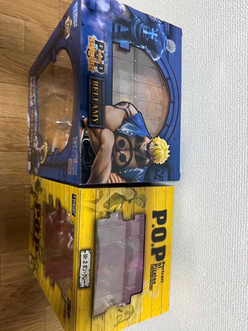 ワ*ル様 POP フィギュア ハイエナのベラミー Mr.2ボン・クレー 2体売り