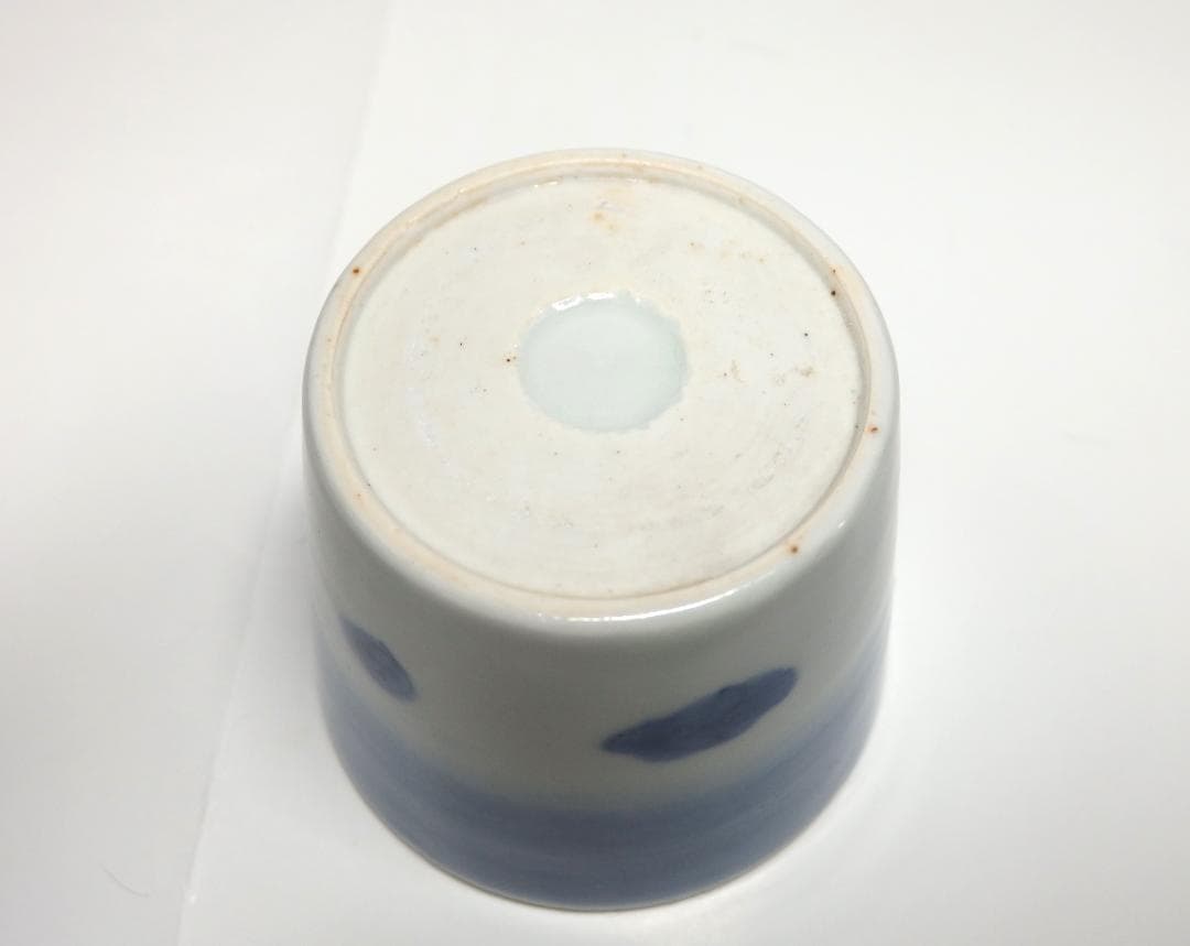 古伊万里染付梅花文蕎麦猪口/小ぶりサイズ