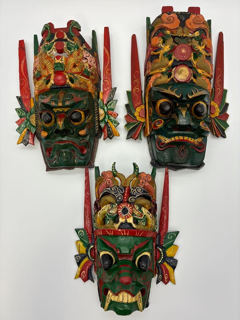 1989年　中国　貴州　仮面　北京　書籍