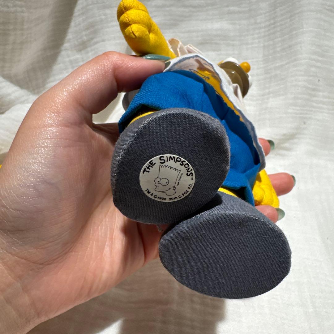 シンプソンズシリーズ　ぬいぐるみ　フィギュアセット