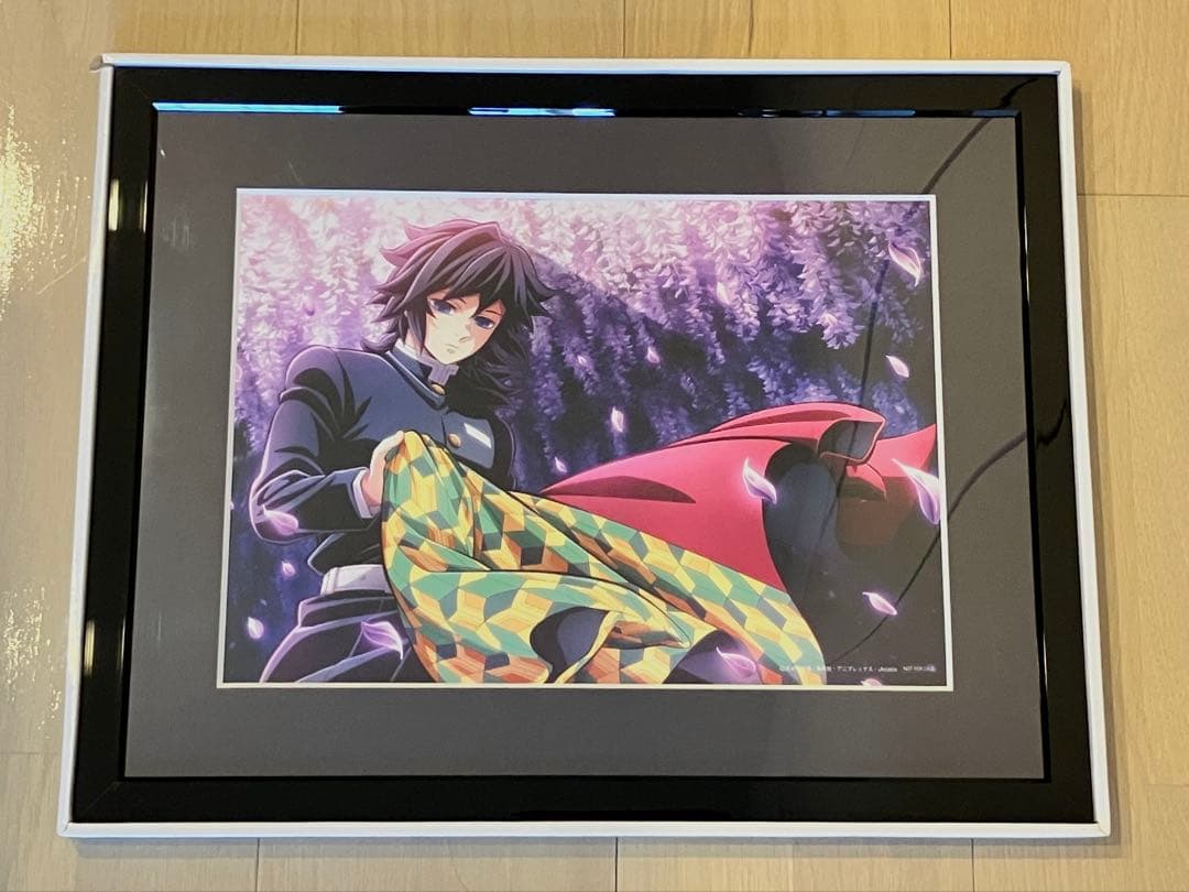 鬼滅の刃 柱稽古編／書き下ろしイラストA4キャラファイングラフ（冨岡義勇）