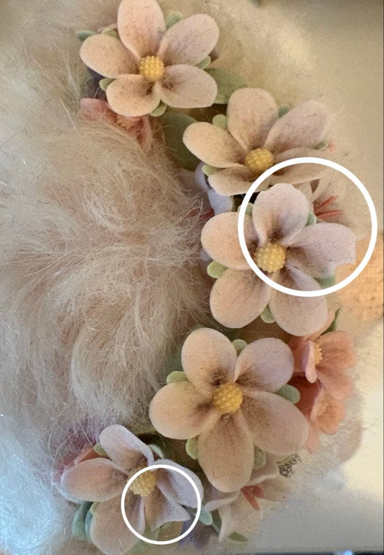 Steiff × Lladró コラボ テディベア 花冠付き 希少 限定