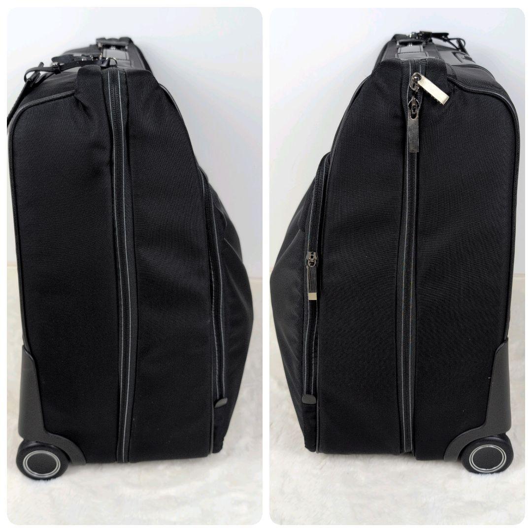 美品✨HUGO BOSS キャリーケース スーツケース 2輪 ブラック 大容量