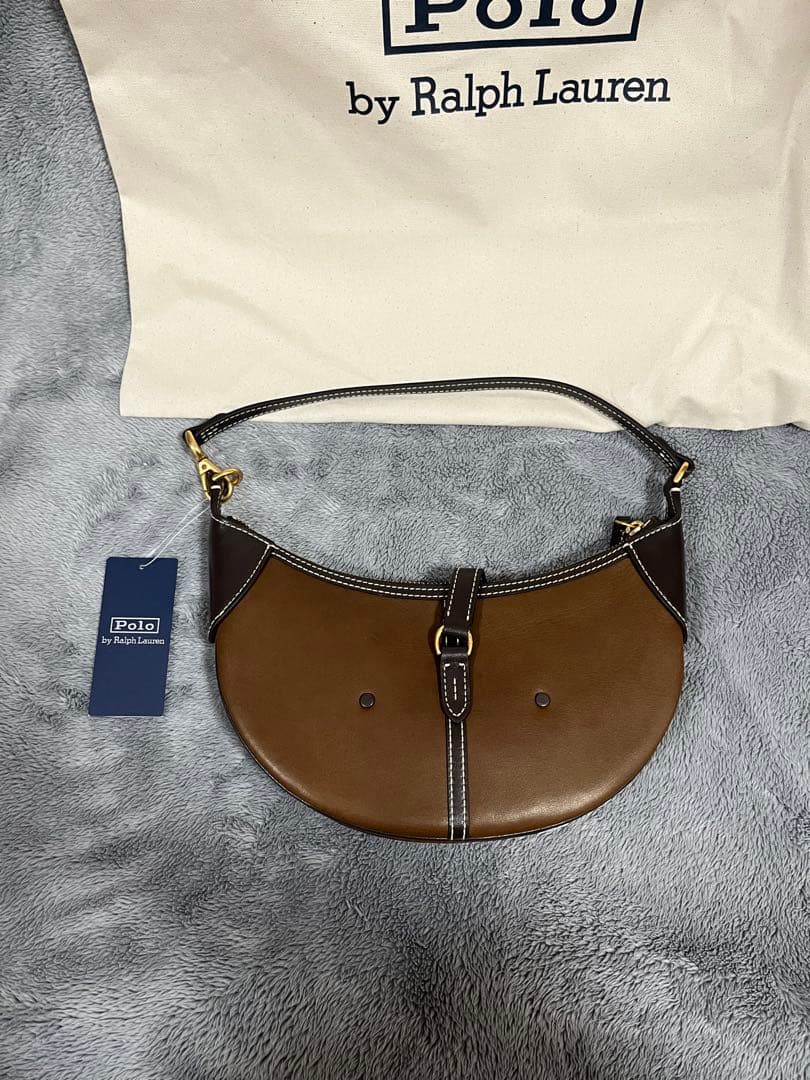 【新品未使用】Polo ID レザー ミニ ショルダー バッグ