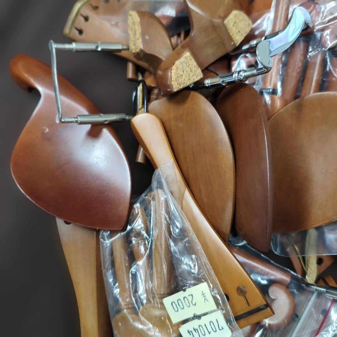 r*o様 大量バイオリン用 フィッティングパーツボックスウッド修理 交換 メンテ