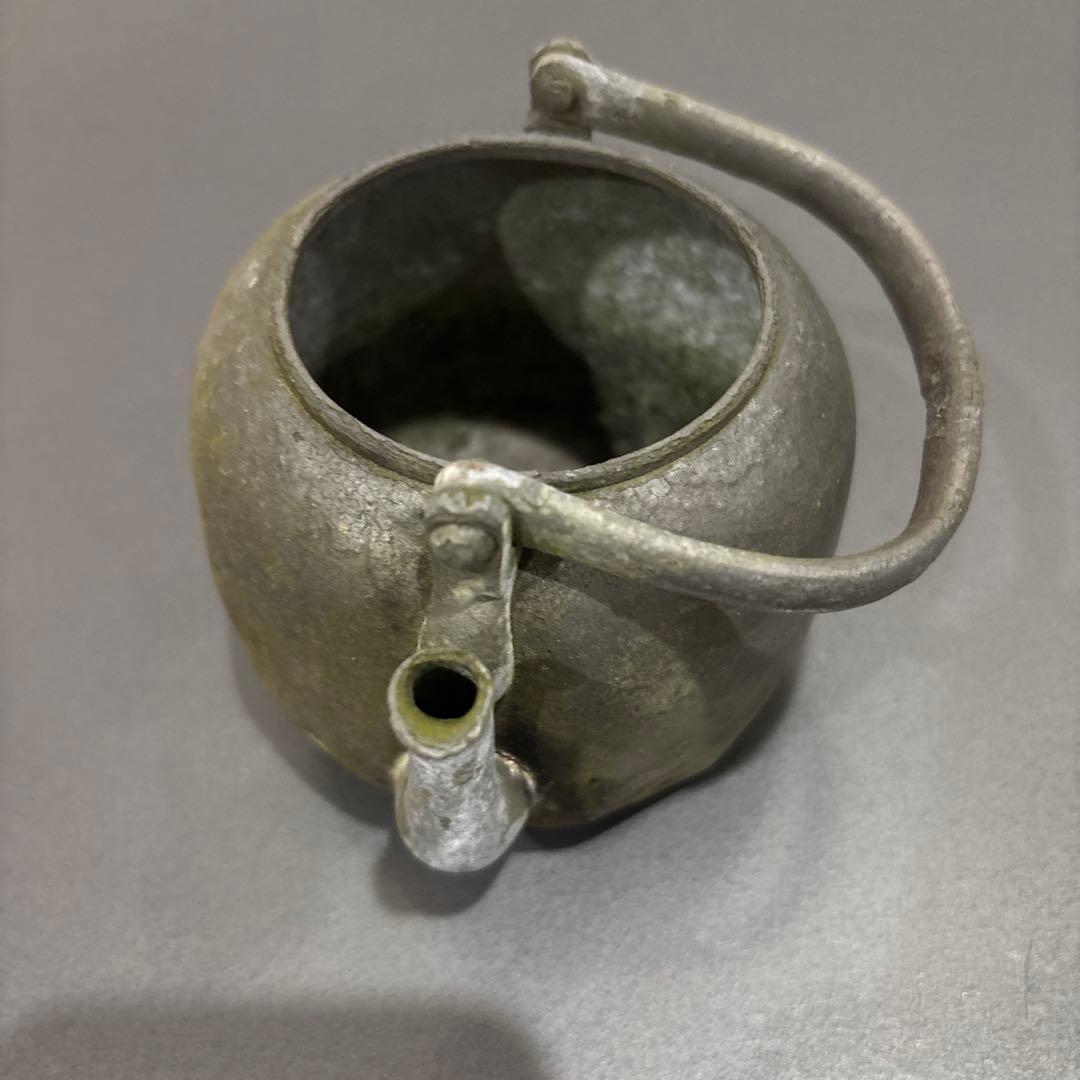 伝統的な青銅　ヤカン　やかん