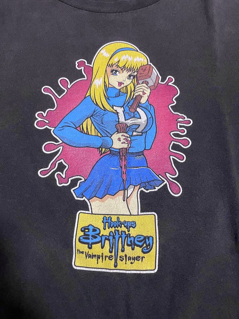 t*r様 HOOK UPS 袖プリ ロンT vintage skate 90s