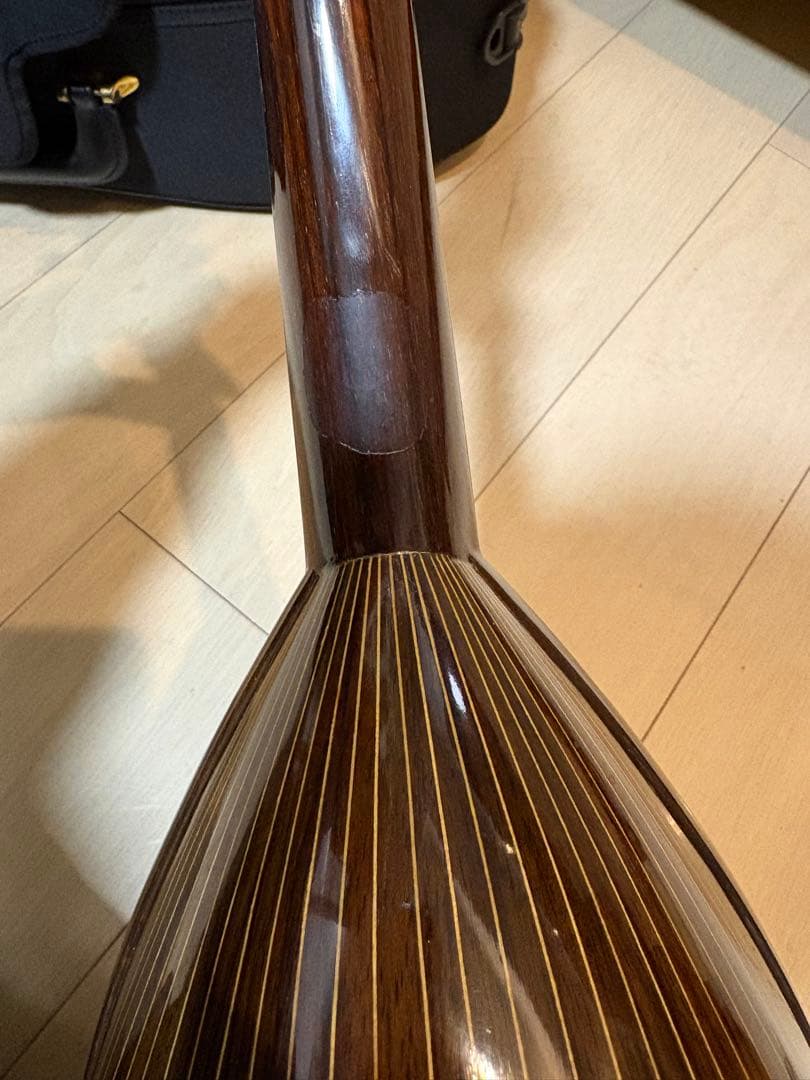 手工品 石川捷二郎 マンドリン No.2 2004年製 スーパーライトケース付き