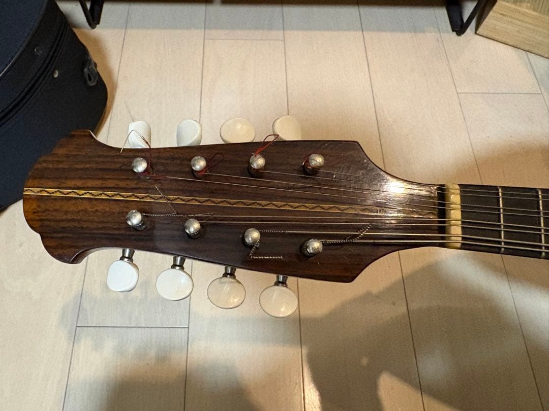 手工品 石川捷二郎 マンドリン No.2 2004年製 スーパーライトケース付き