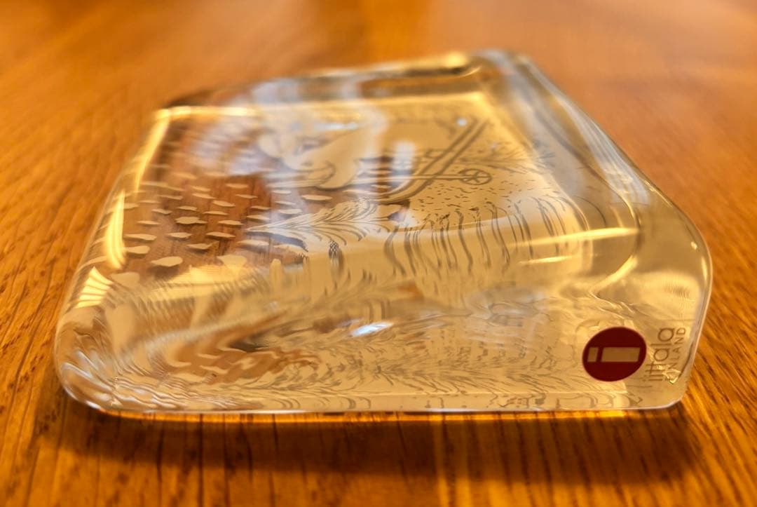 ヘルヤ・リウッコ・スンドストロム　ガラスカードBunny skiing